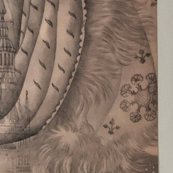 THE TINDERBOX: 11" x 14" Original Book Page from "The Fairy Tale Book" ©1958 - Picture 5 of 10